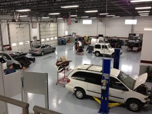 auto body repair crown point interior